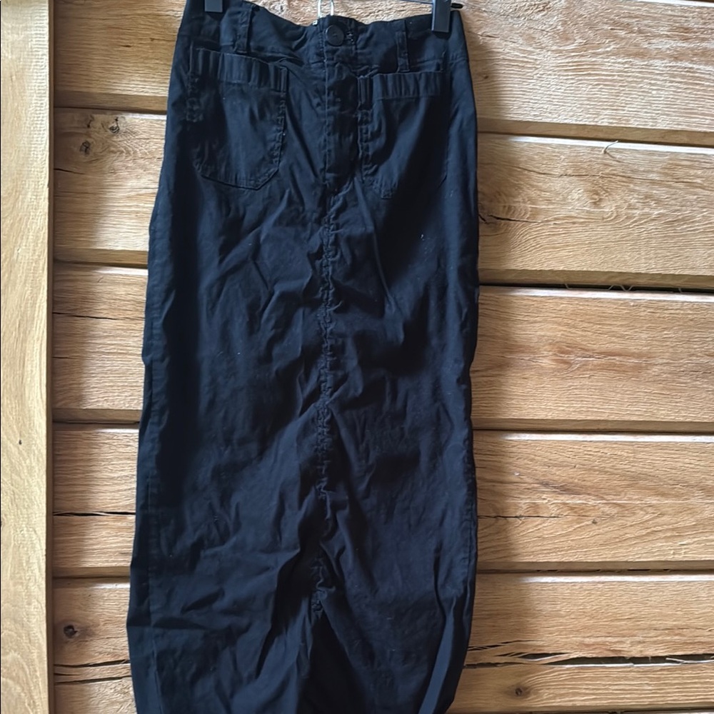 Maeve Black Midi Skirt Elegant Design
